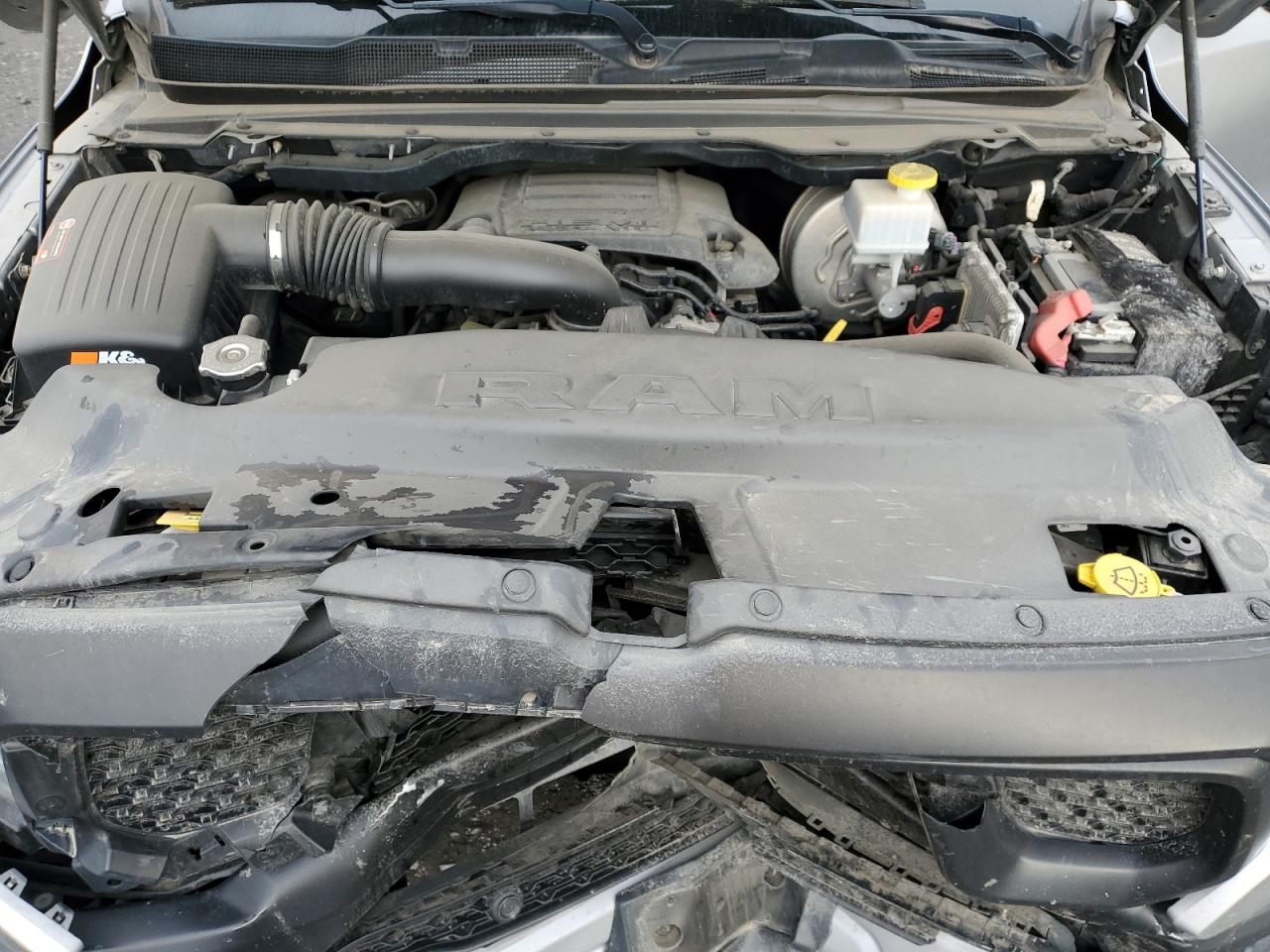 2019 RAM 1500 VIN 1C6SRFLT4KN829612 Copart auction photo, front end damage thumbnail 11