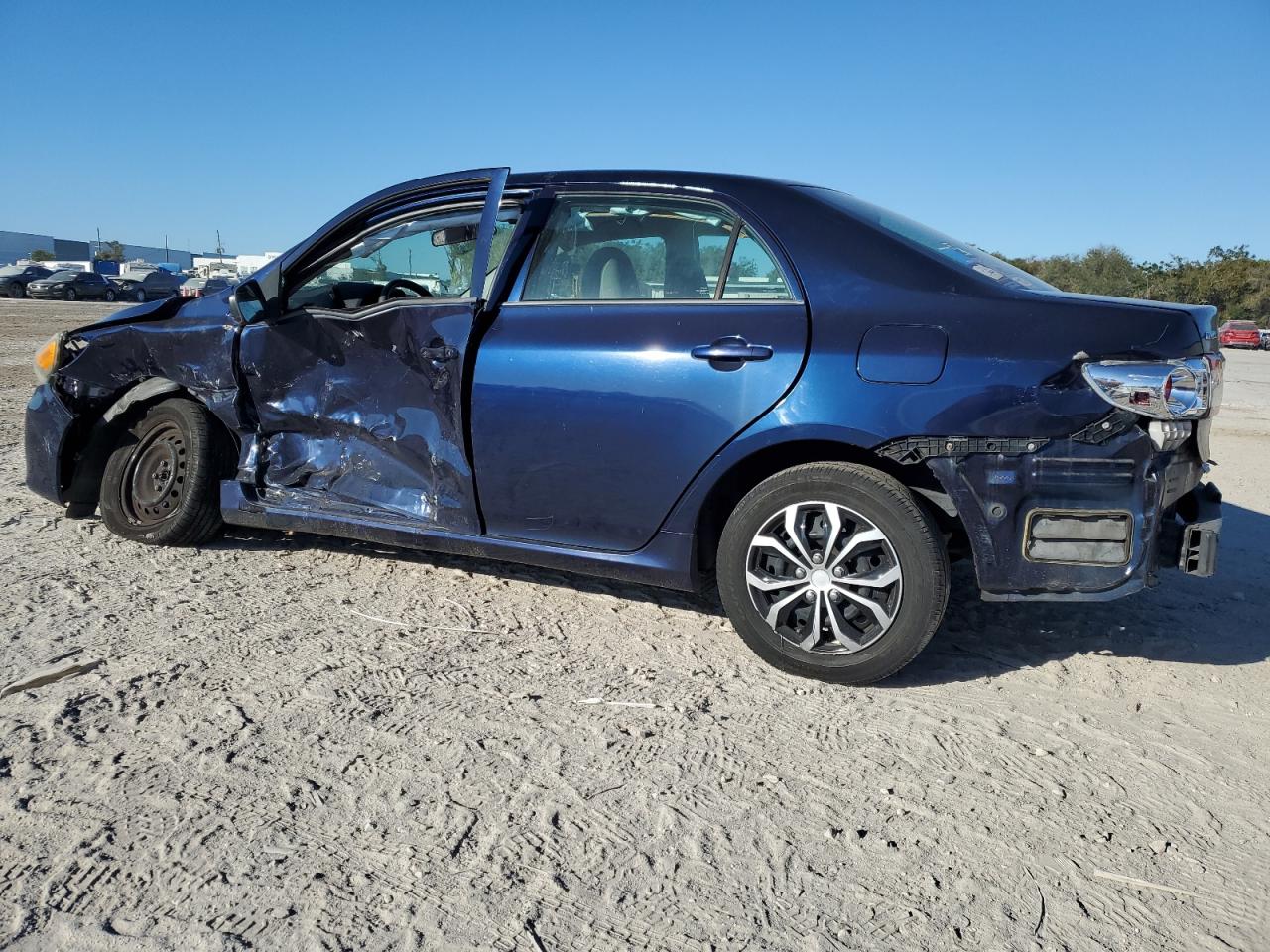2012 Toyota Corolla VIN 2T1BU4EE0CC908922 Copart auction photo, all over damage thumbnail 2