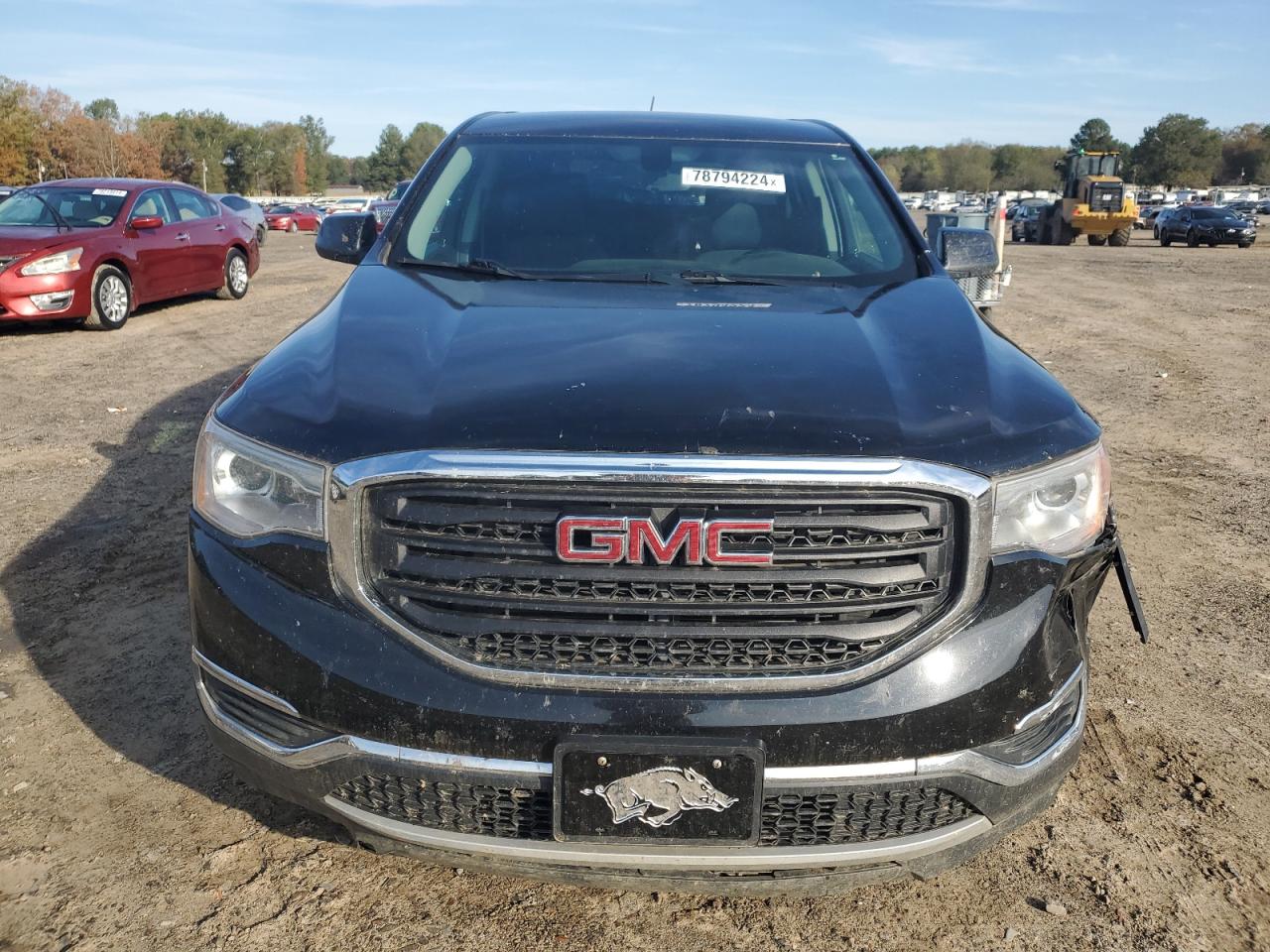 2018 GMC Acadia VIN 1GKKNKLA4JZ176352 Copart auction photo, front end / minor dent/scratches damage thumbnail 5