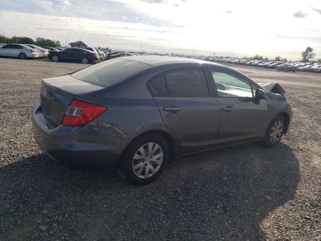 2012 Honda Civic VIN 19XFB2F59CE361872 Copart auction photo, front end damage thumbnail 3