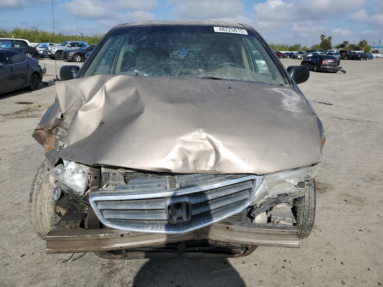 2004 Honda Odyssey VIN 5FNRL18544B040979 Copart auction photo, front end damage thumbnail 5