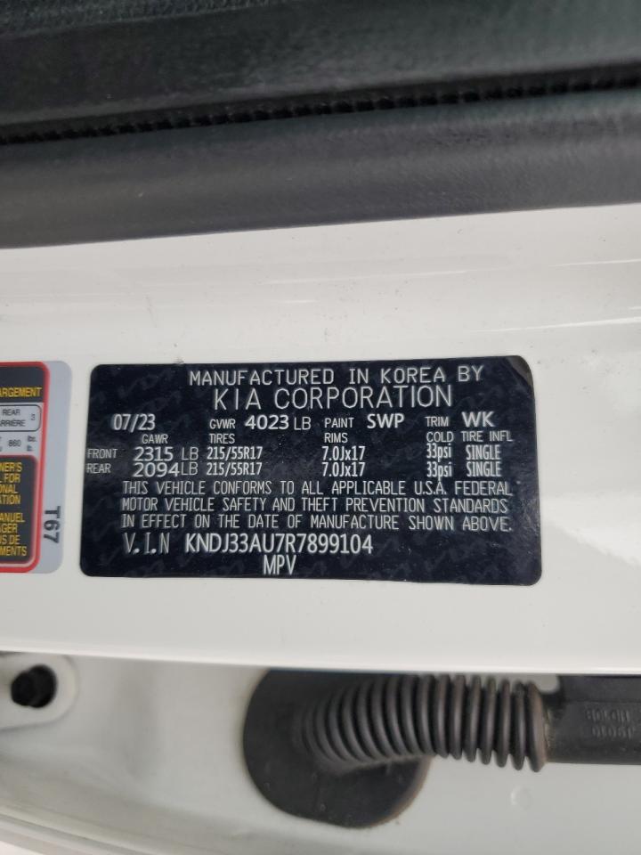 2024 KIA Soul VIN KNDJ33AU7R7899104 Copart auction photo, front end / minor dent/scratches damage thumbnail 12