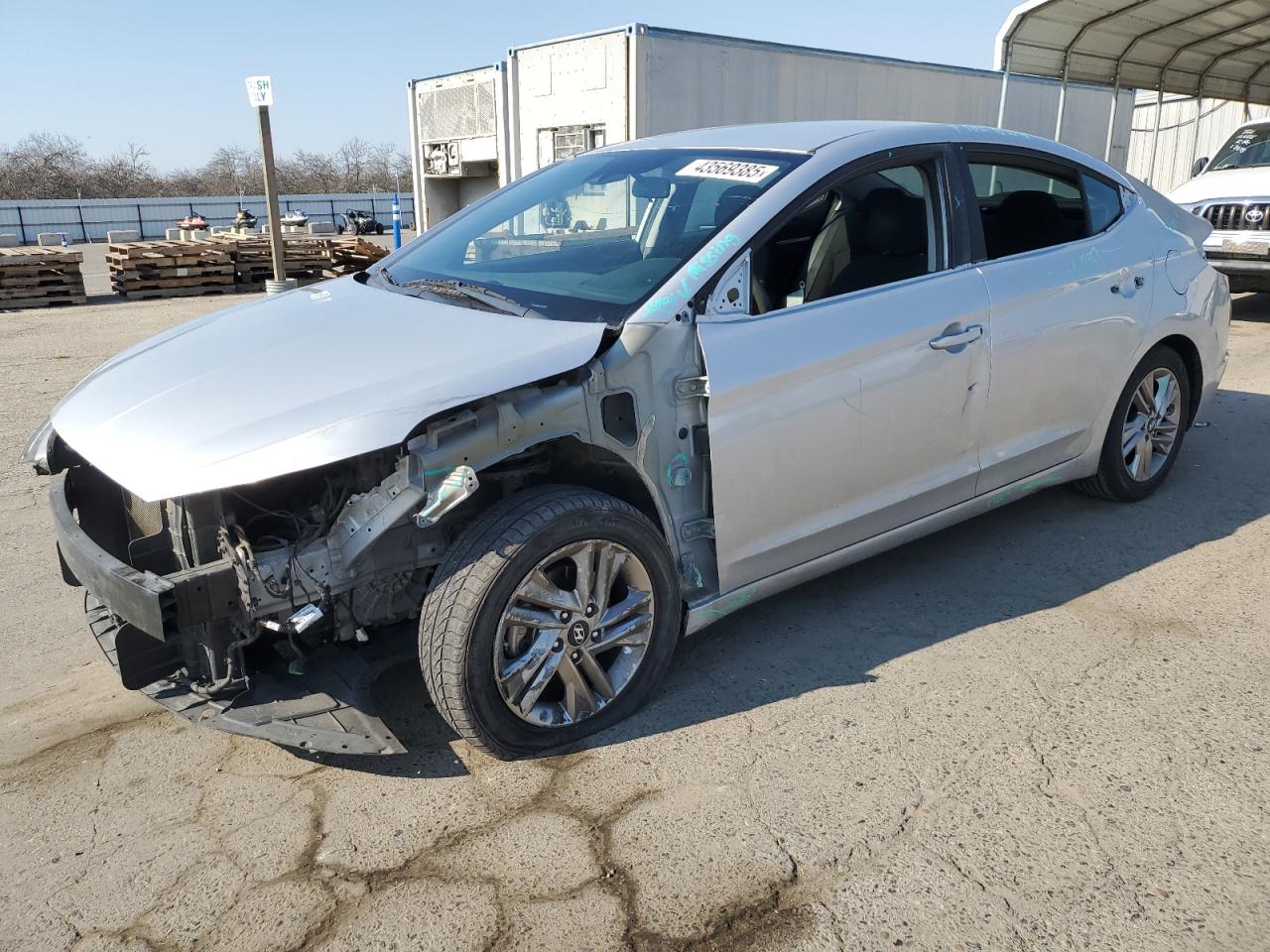 2019 Hyundai Elantra VIN 5NPD84LFXKH436376