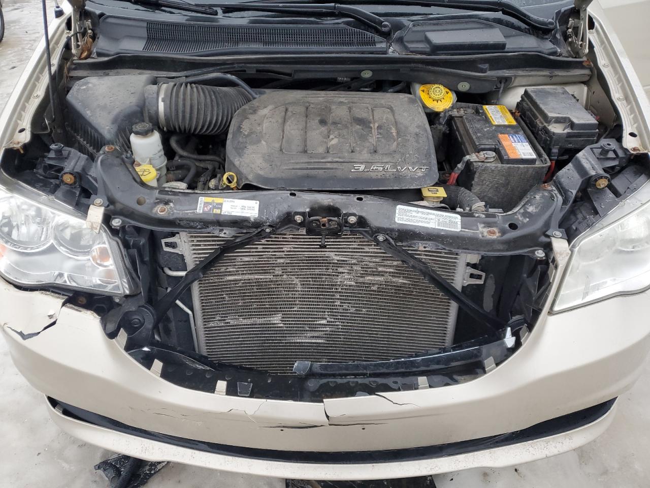 2014 Dodge Caravan VIN 2C4RDGBG7ER432936 Copart auction photo, front end damage thumbnail 12
