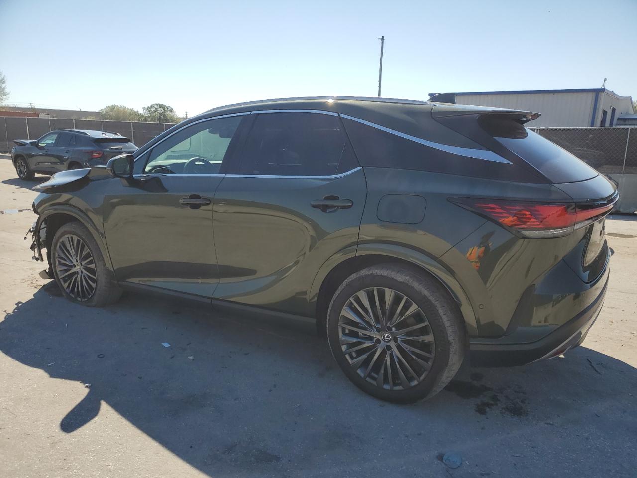 2023 Lexus RX VIN 2T2BAMCA1PC028998 Copart auction photo, front end / side damage thumbnail 2