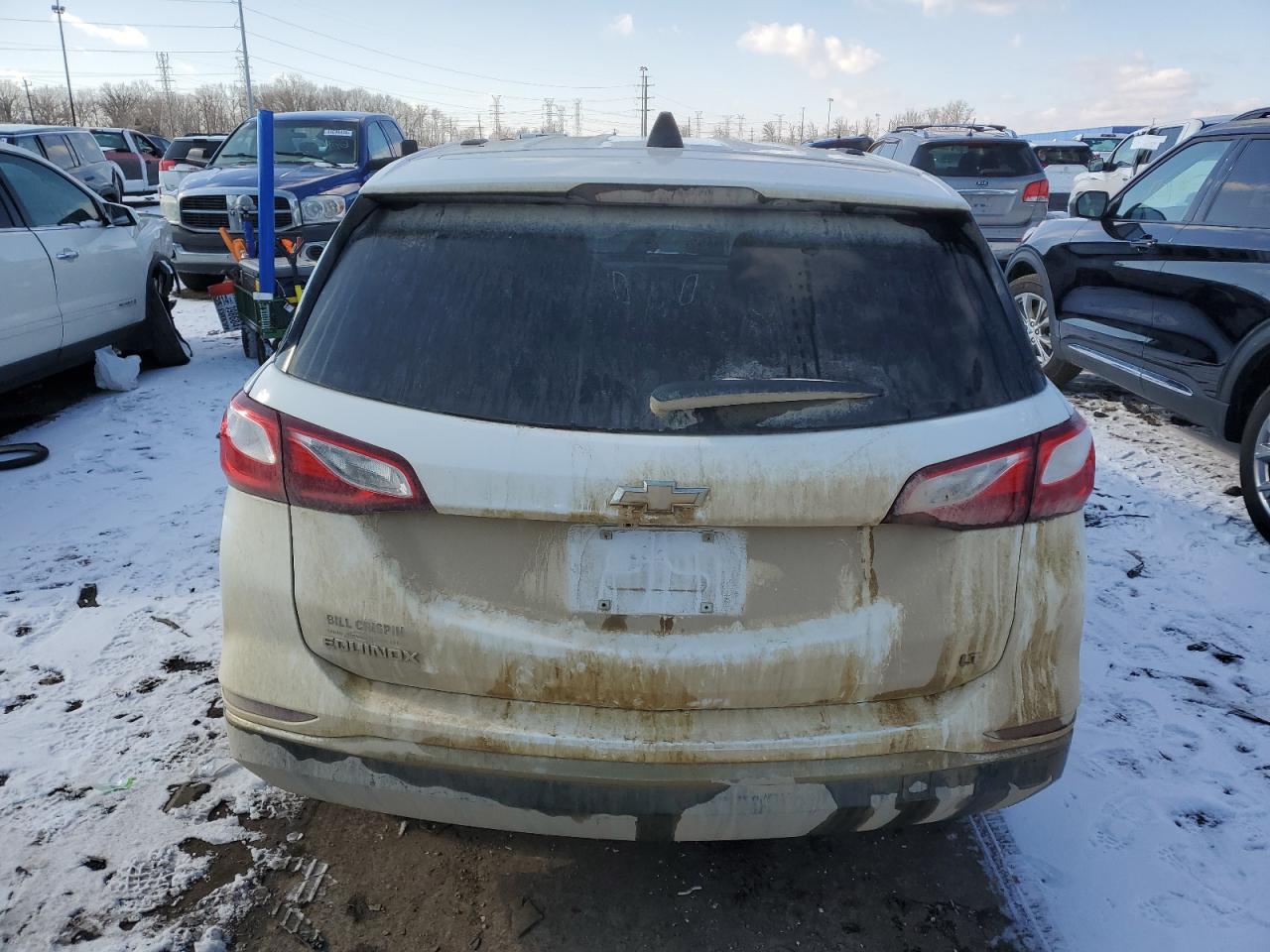 2019 Chevrolet Equinox VIN 3GNAXKEV1KL225766 Copart auction photo, front end damage thumbnail 6