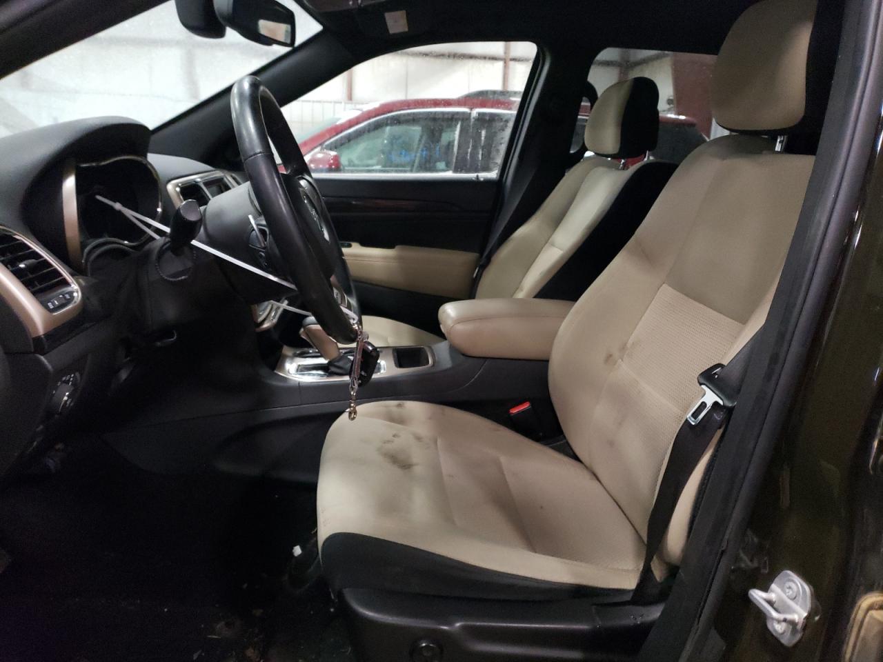 2016 Jeep Grand Cherokee VIN 1C4RJFAGXGC504714 Copart auction photo, front end damage thumbnail 7