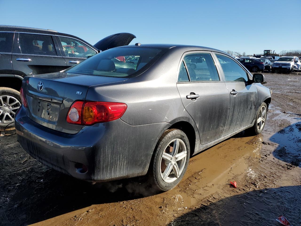 2010 Toyota Corolla VIN 1NXBU4EE3AZ193422 Copart auction photo, front end / minor dent/scratches damage thumbnail 3