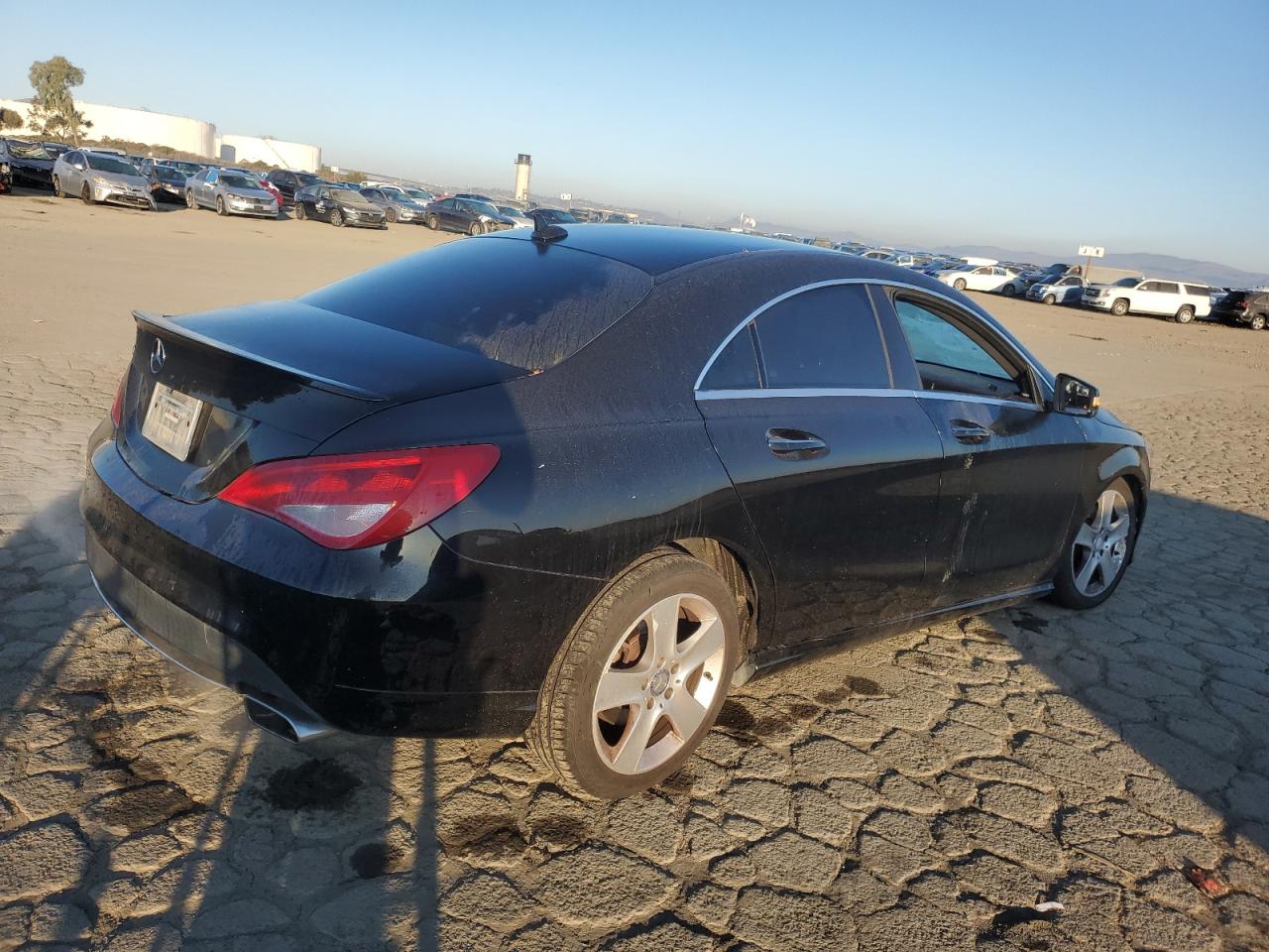 2016 Mercedes-Benz CLA-klasse VIN WDDSJ4EB3GN334288 Copart auction photo, side damage thumbnail 3