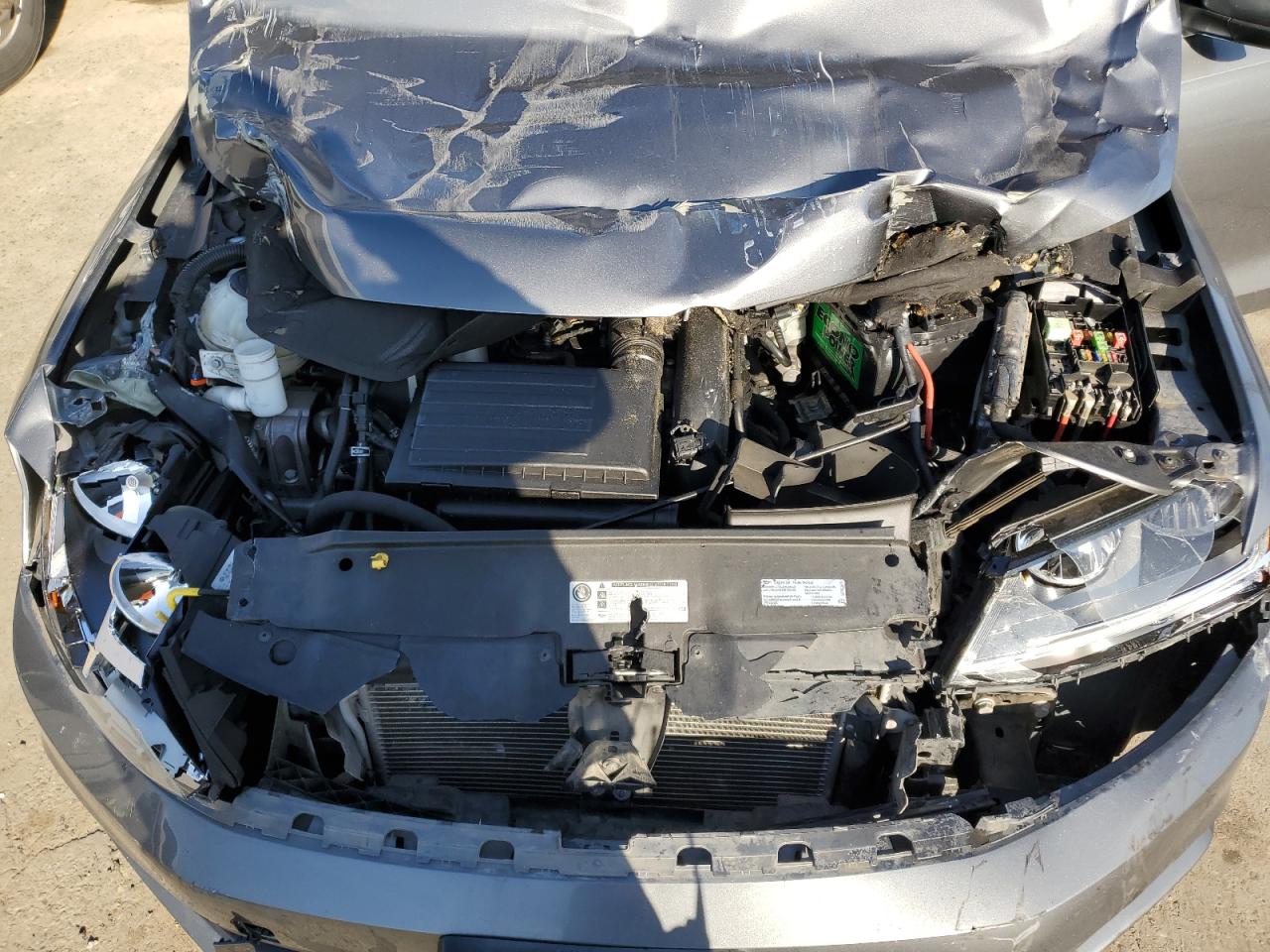 2017 Volkswagen Jetta VIN 3VW2B7AJ2HM238389 Copart auction photo, front end damage thumbnail 11