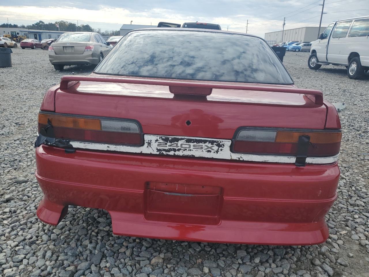 1992 Nissan 240SX VIN JN1MS34P3MW000293 Copart auction photo, all over damage thumbnail 6