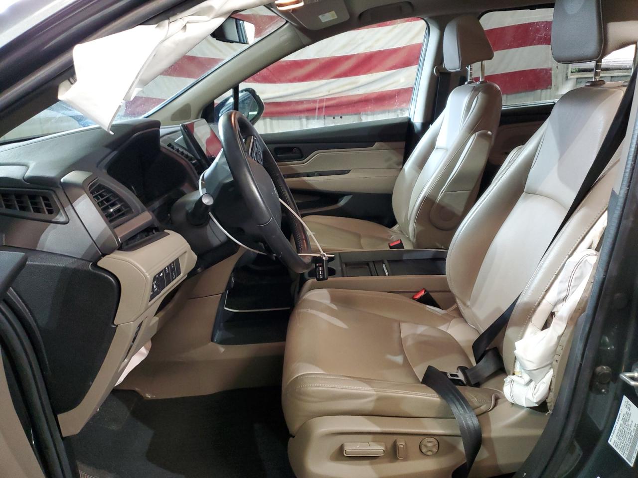 2020 Honda Odyssey VIN 5FNRL6H72LB029184 Copart auction photo, front end / minor dent/scratches damage thumbnail 7