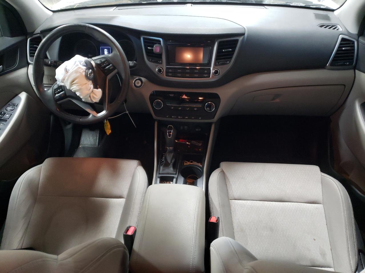 2016 Hyundai Tucson VIN KM8J33A22GU139672 Copart auction photo, front end / side damage thumbnail 8