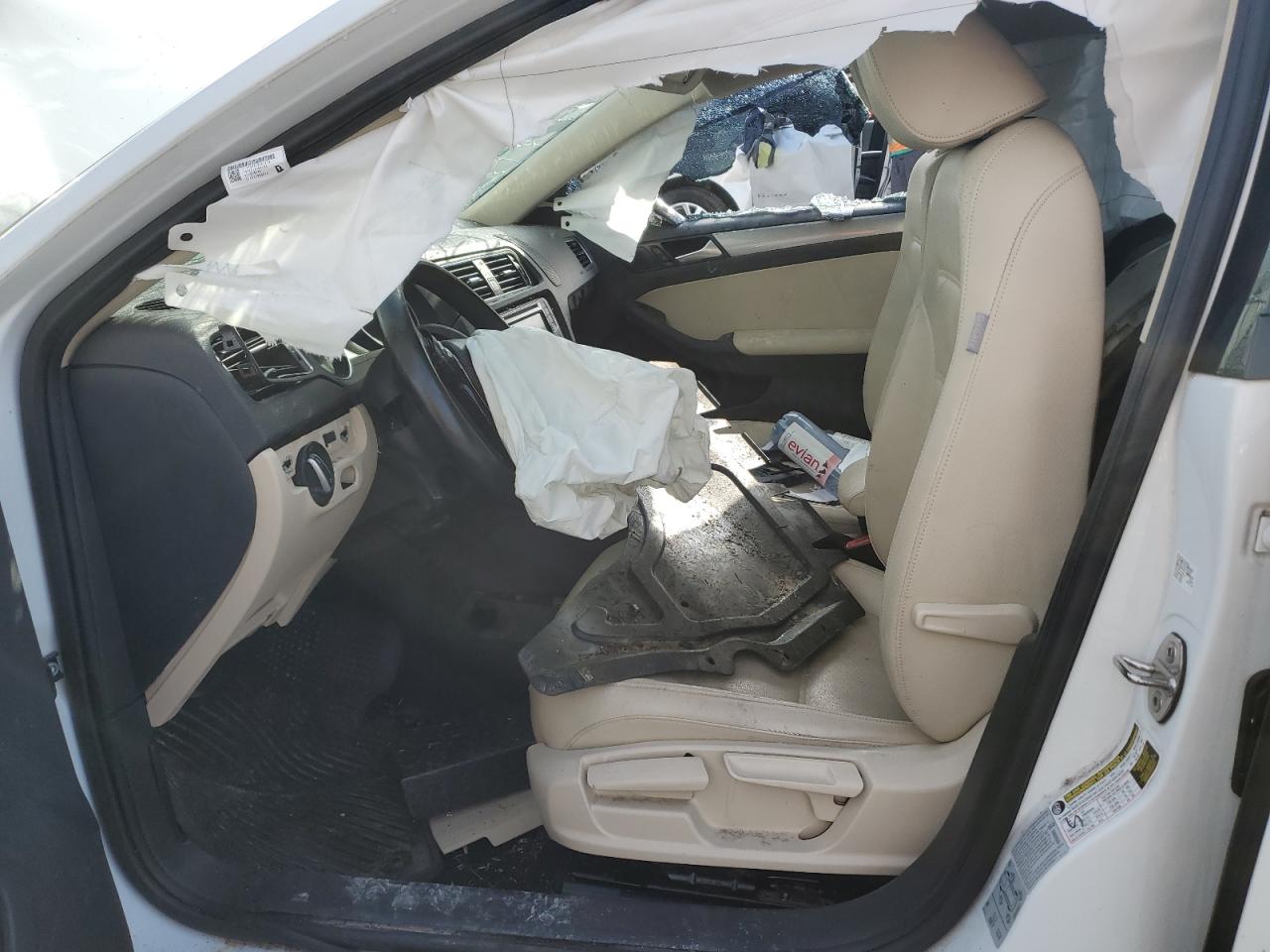 2017 Volkswagen Jetta VIN 3VWDB7AJ0HM313163 Copart auction photo, front end damage thumbnail 7