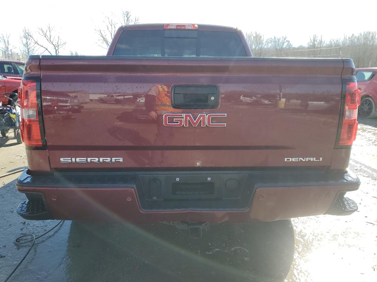2014 GMC Sierra VIN 3GTU2WEC7EG564684 Copart auction photo, front end damage thumbnail 6