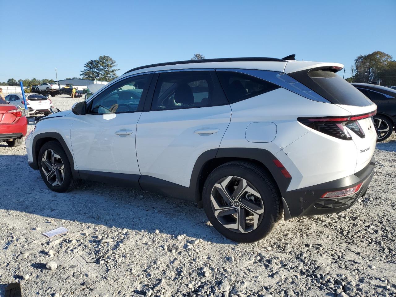 2023 Hyundai Tucson VIN 5NMJF3AE9PH222464 Copart auction photo, front end damage thumbnail 2