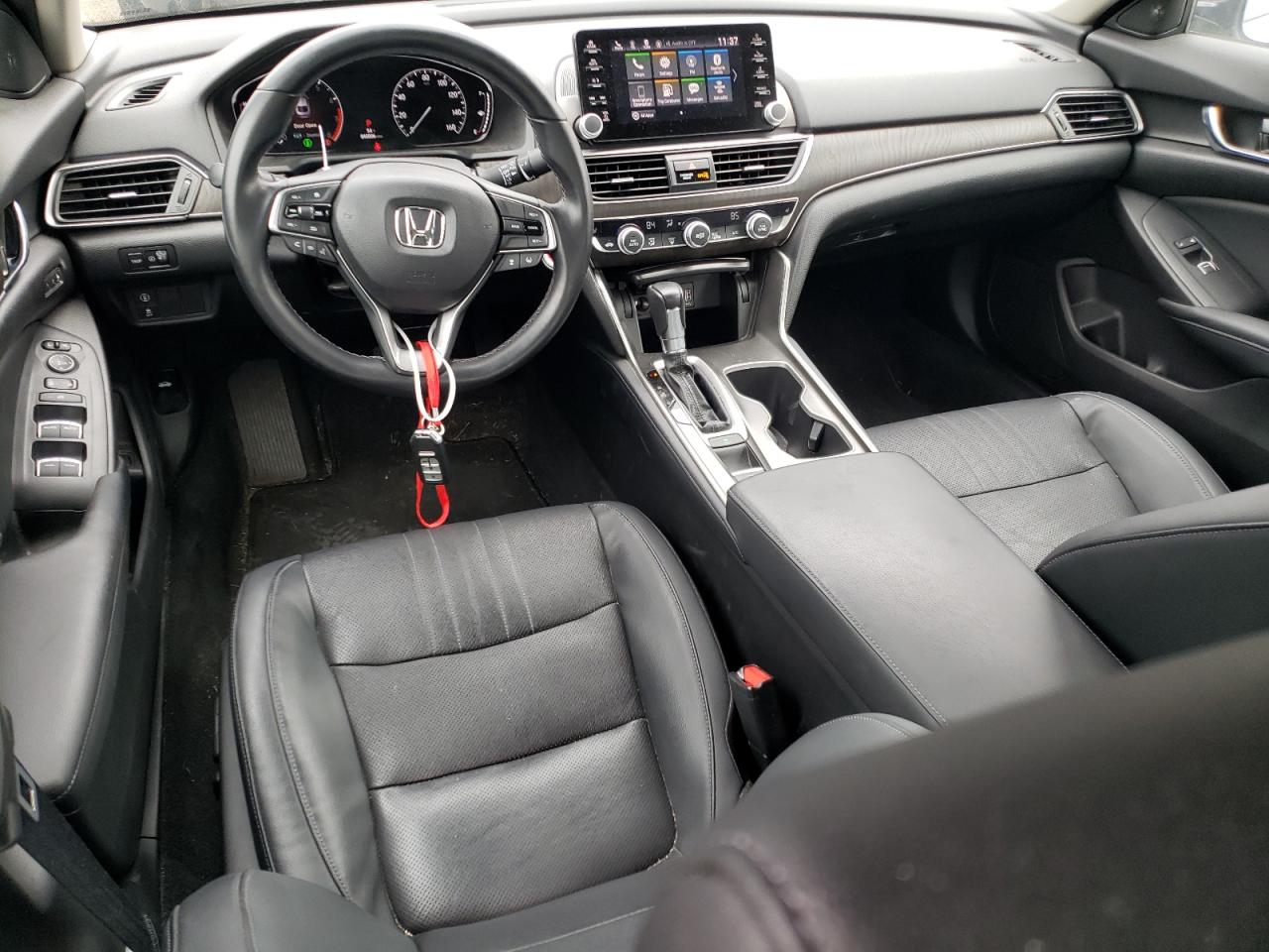 2018 Honda Accord VIN 1HGCV1F52JA127871 Copart auction photo, rear end damage thumbnail 8