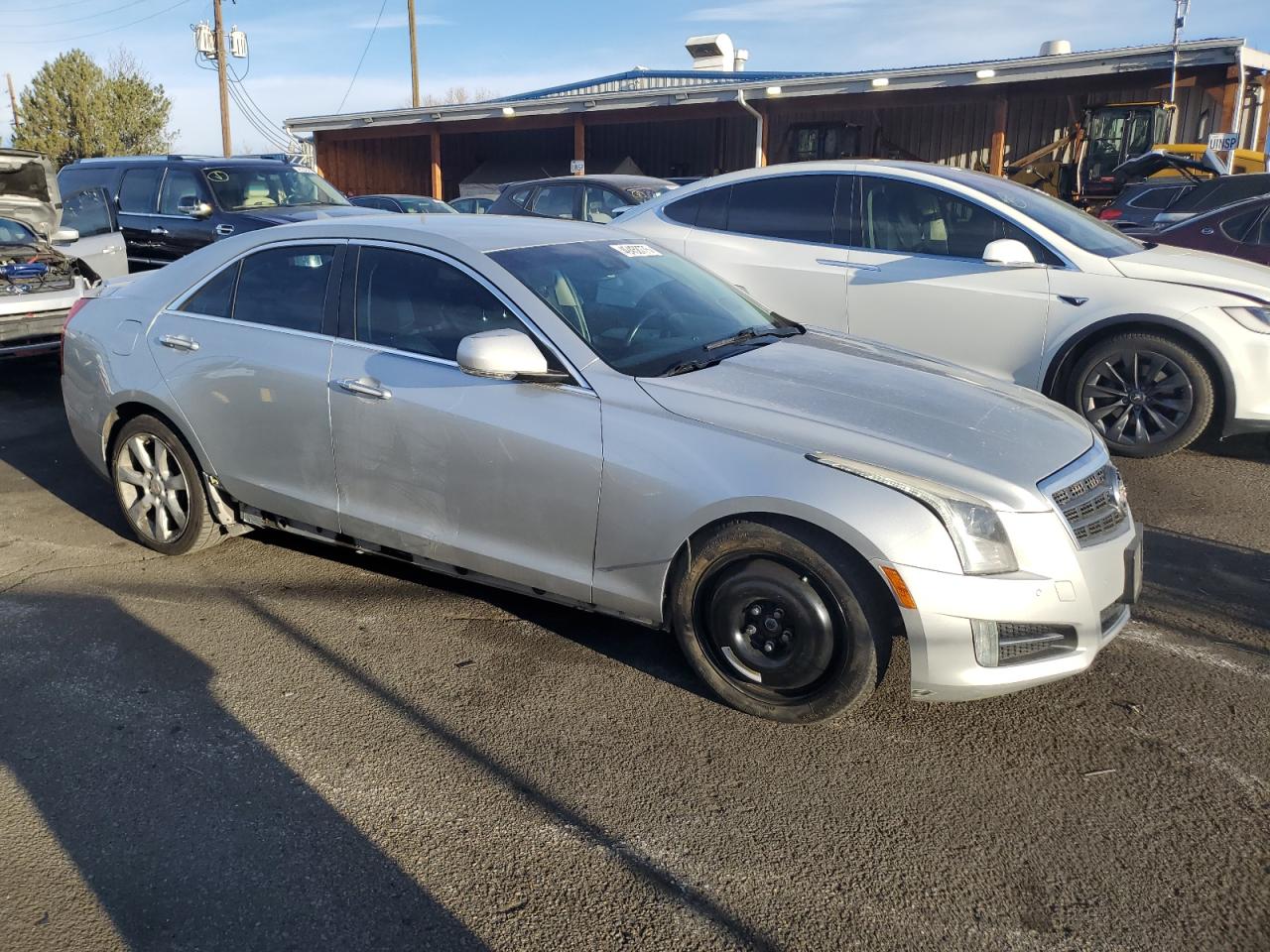 2013 Cadillac ATS VIN 1G6AJ5S38D0122894 Copart auction photo, minor dent/scratches damage thumbnail 4