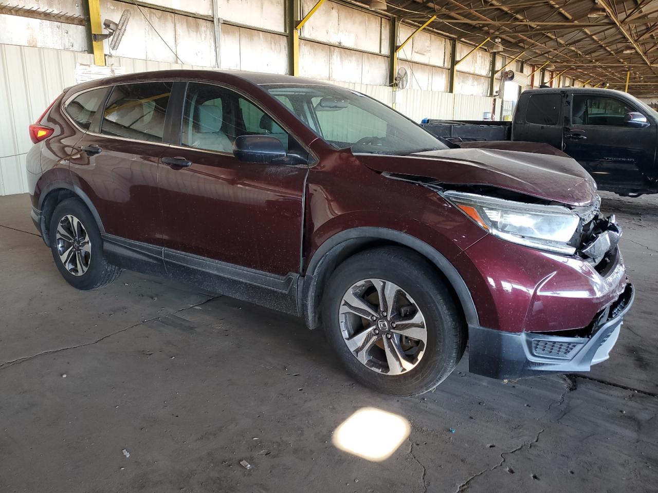2017 Honda CR-V VIN 7FARW5H3XHE012059 Copart auction photo, front end damage thumbnail 4