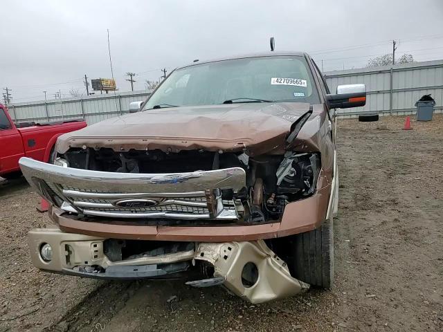 2011 Ford F-150 VIN 1FTFW1CT5BKE22048 Copart auction photo, front end / side damage thumbnail 10
