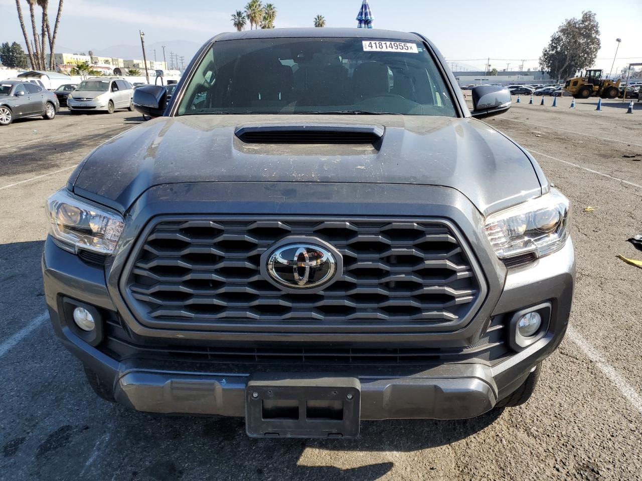 2021 Toyota Tacoma VIN 3TMAZ5CN5MM145455 Copart auction photo, rear end / minor dent/scratches damage thumbnail 5
