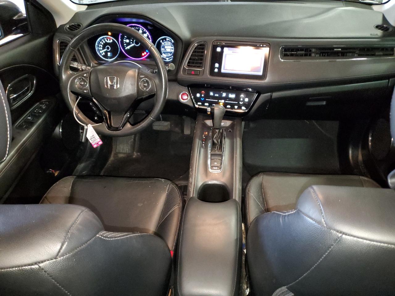 2016 Honda HR-V VIN 3CZRU6H74GM700637 Copart auction photo, front end / side damage thumbnail 8