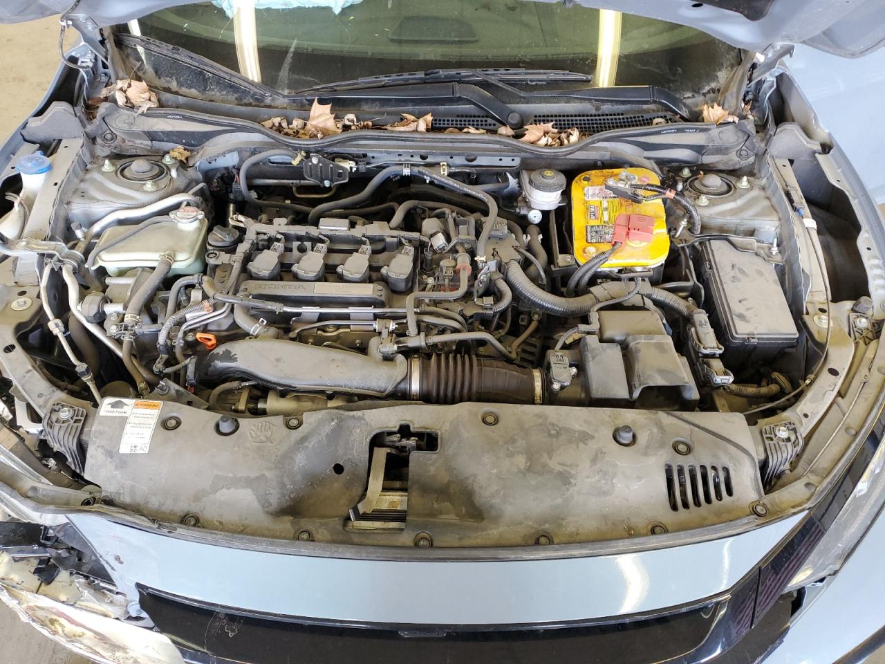 2020 Honda Civic VIN SHHFK7H99LU418934 Copart auction photo, front end / side damage thumbnail 11
