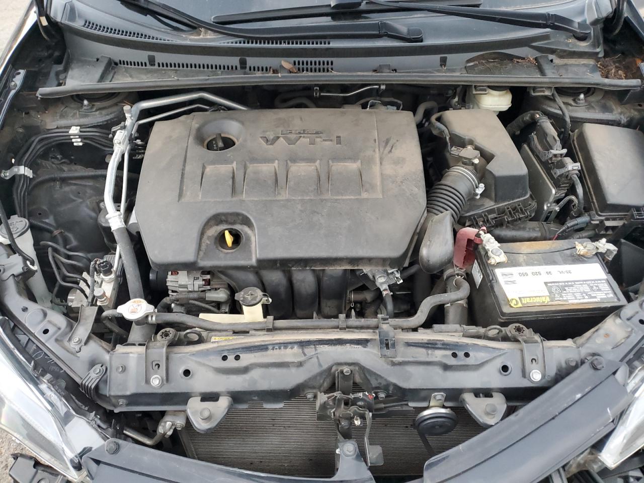 2018 Toyota Corolla VIN 5YFBURHE1JP755540 Copart auction photo, side / front end damage thumbnail 12