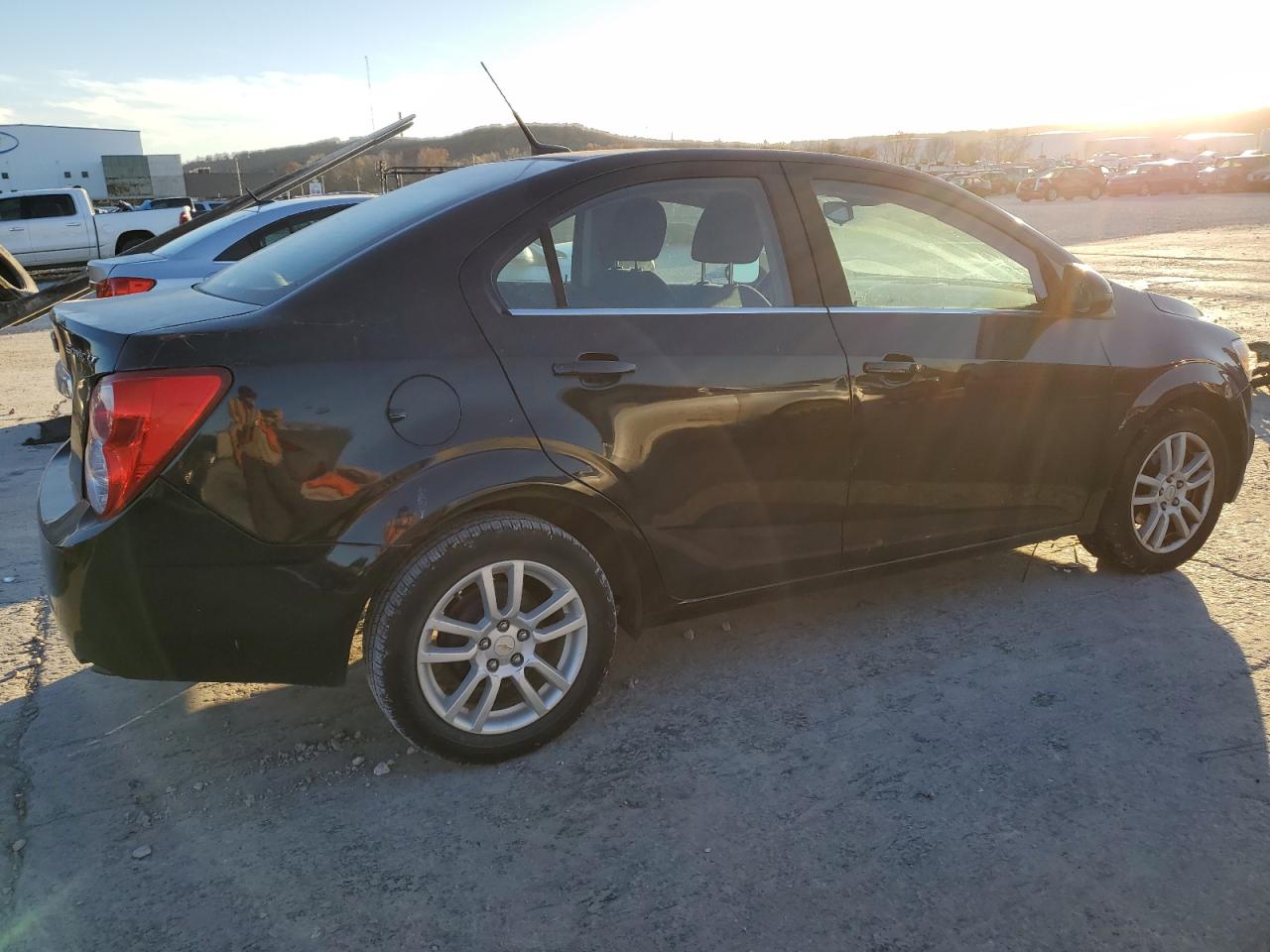 2012 Chevrolet Sonic VIN 1G1JC5SH3C4180768 Copart auction photo, mechanical / front end damage thumbnail 3