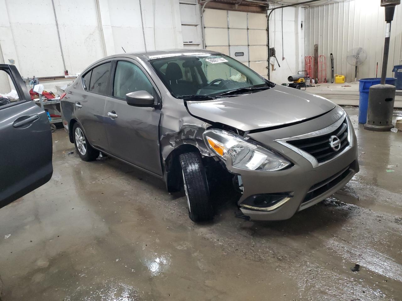 2015 Nissan Versa VIN 3N1CN7AP6FL938912 Copart auction photo, front end / undercarriage damage thumbnail 4