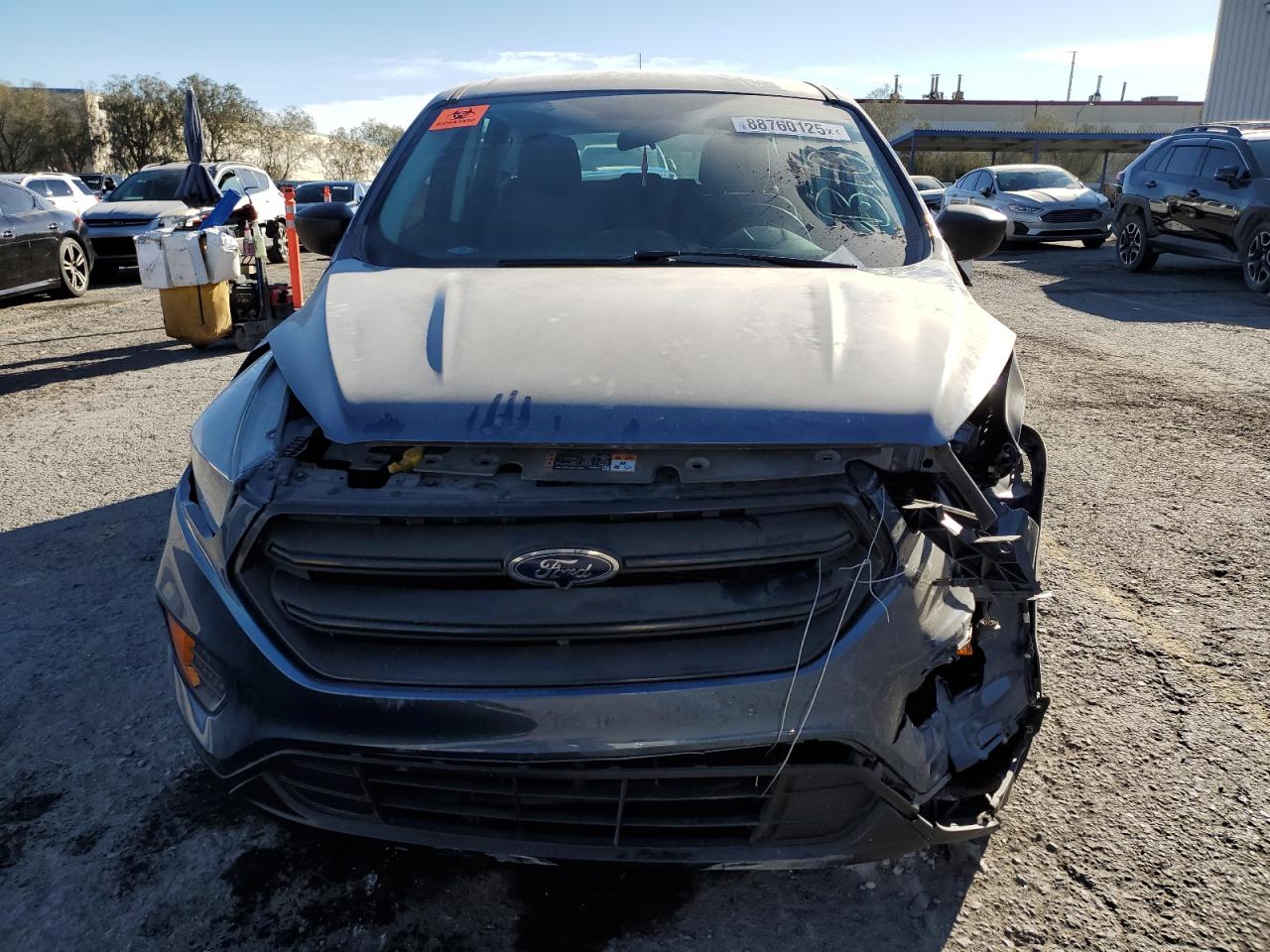 2018 Ford Escape VIN 1FMCU0F76JUB26021 Copart auction photo, front end damage thumbnail 5