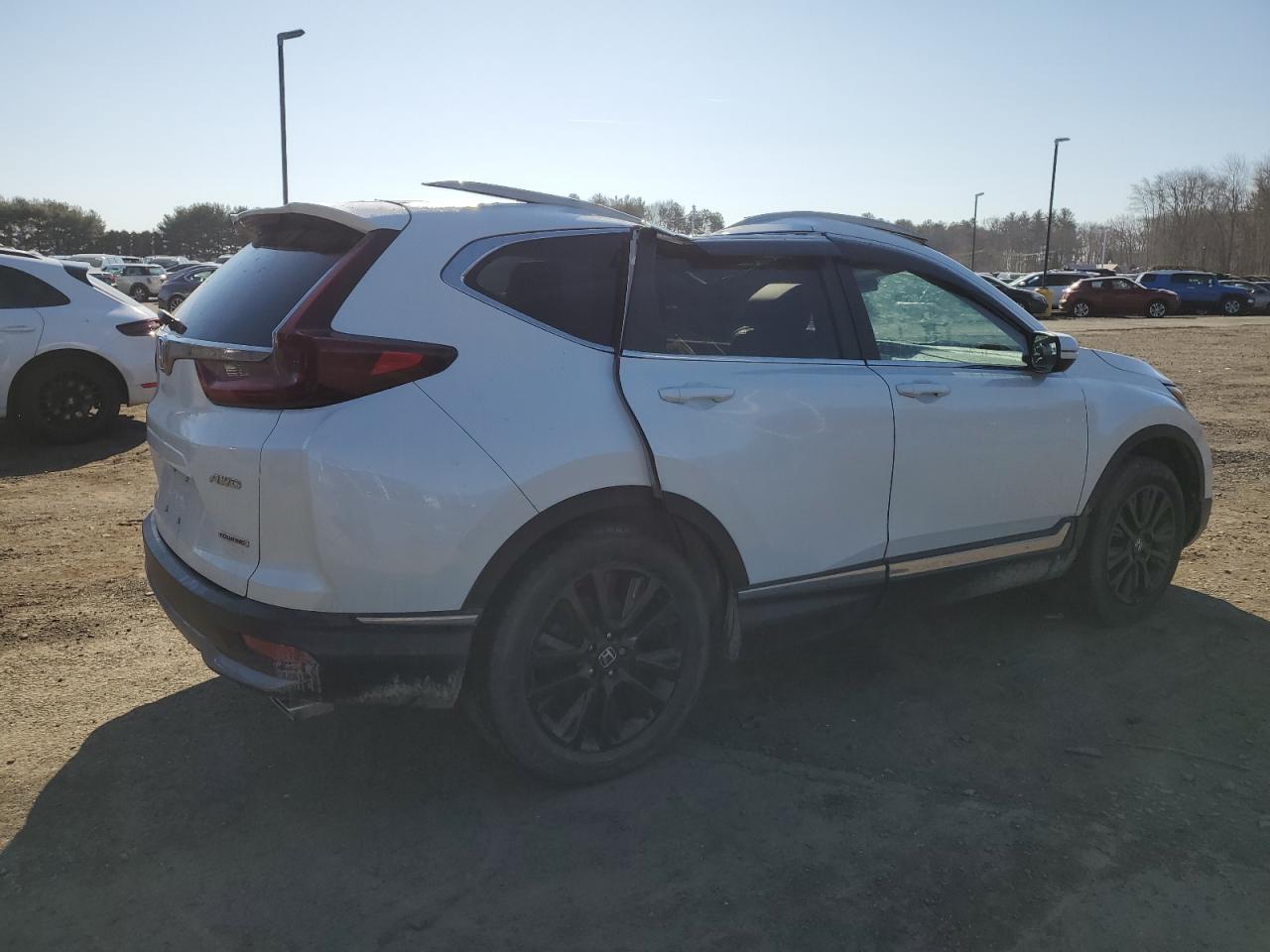 2020 Honda CR-V VIN 2HKRW2H99LH630739 Copart auction photo, top/roof / side damage thumbnail 3