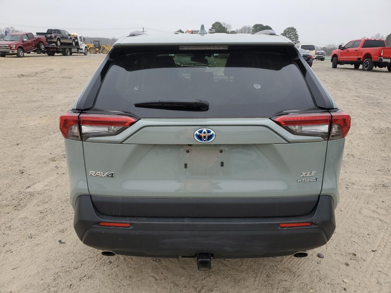 2019 Toyota RAV 4 VIN JTMRWRFV0KD011136 Copart auction photo, front end / mechanical damage thumbnail 6