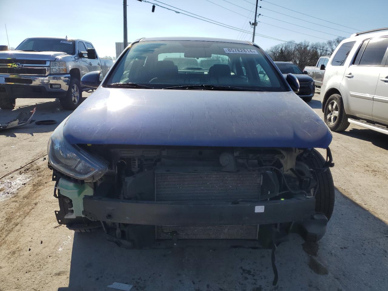 2021 Hyundai Accent VIN 3KPC24A62ME137066 Copart auction photo, all over damage thumbnail 5