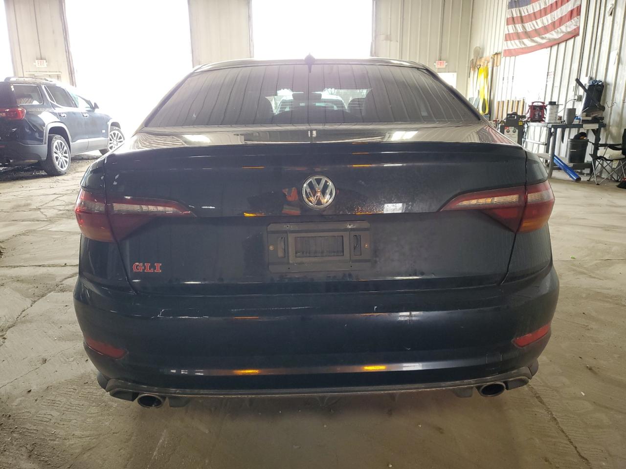 2019 Volkswagen Jetta VIN 3VW5T7BU8KM148187 Copart auction photo, undercarriage / front end damage thumbnail 6