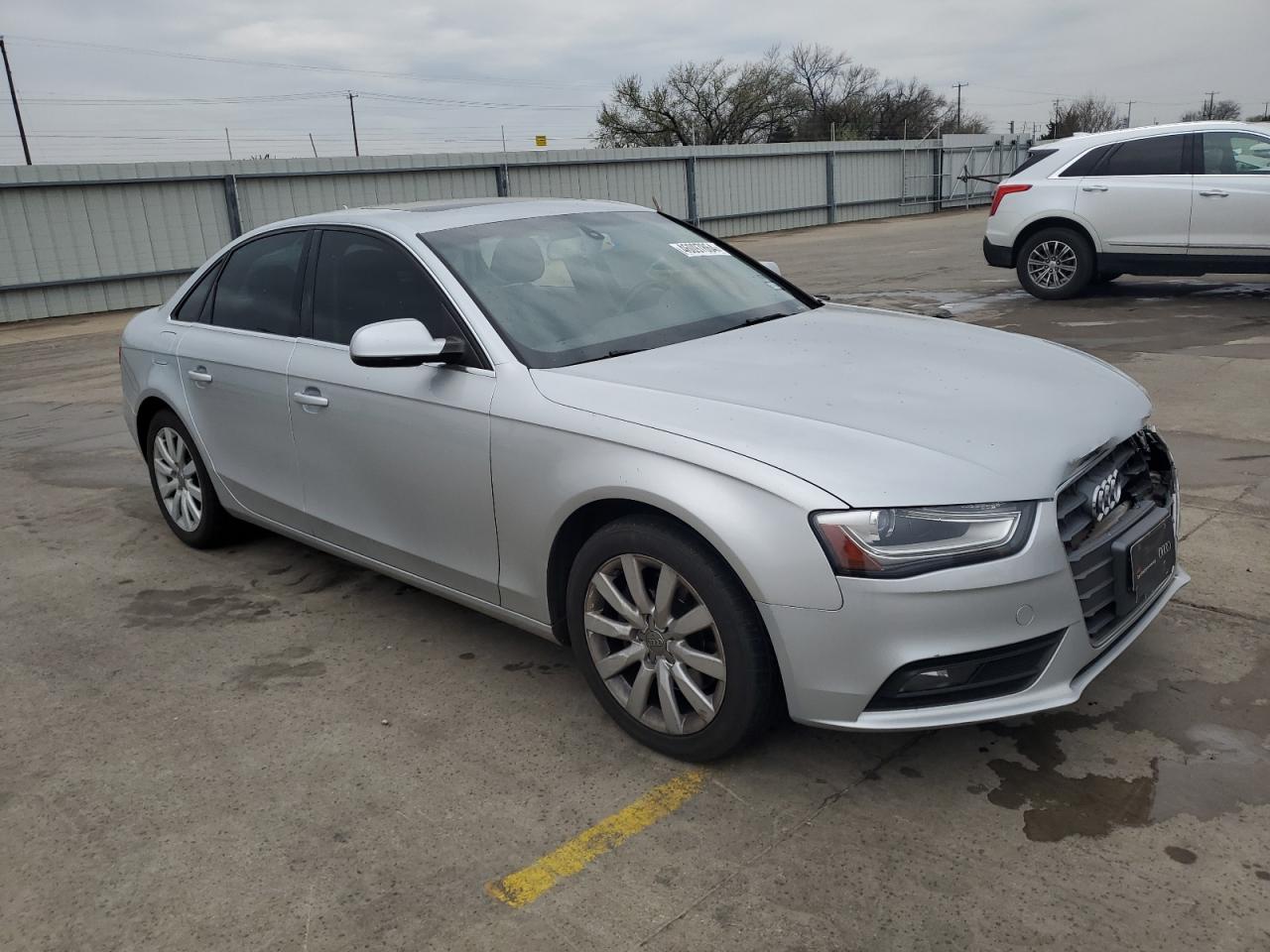 2013 Audi A4 VIN WAUAFAFL1DA143935 Copart auction photo, front end damage thumbnail 4