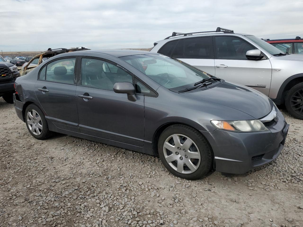 2010 Honda Civic VIN 19XFA1F53AE075719 Copart auction photo, rear end damage thumbnail 4