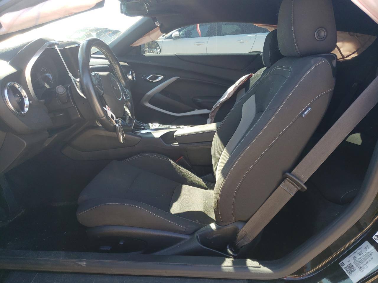 2021 Chevrolet Camaro VIN 1G1FB1RX4M0105780 Copart auction photo, side / front end damage thumbnail 7