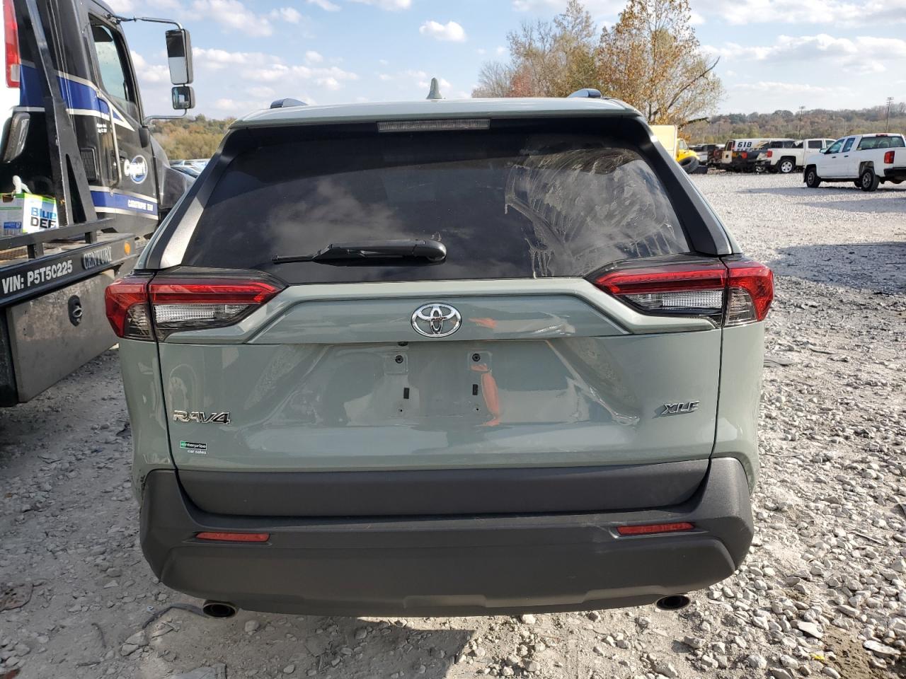 2021 Toyota RAV 4 VIN 2T3W1RFV7MW160991 Copart auction photo, side damage thumbnail 6