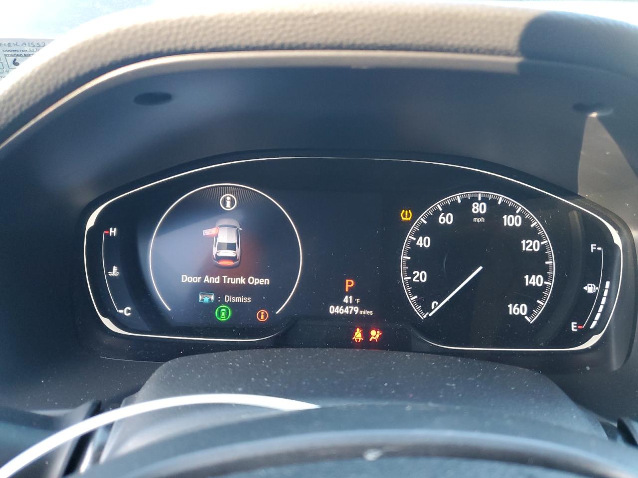 2019 Honda Accord VIN 1HGCV1F18KA155219 Copart auction photo, side / undercarriage damage thumbnail 9