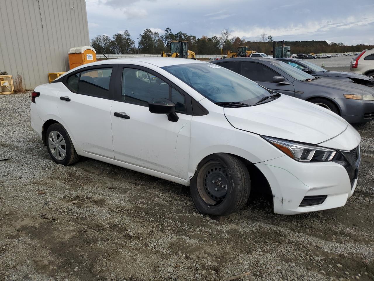 2020 Nissan Versa VIN 3N1CN8DV7LL890042 Copart auction photo, side damage thumbnail 4