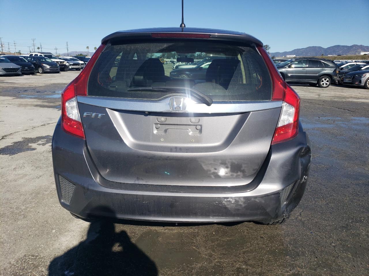2017 Honda Fit VIN JHMGK5H7XHS022495 Copart auction photo, rear end damage thumbnail 6