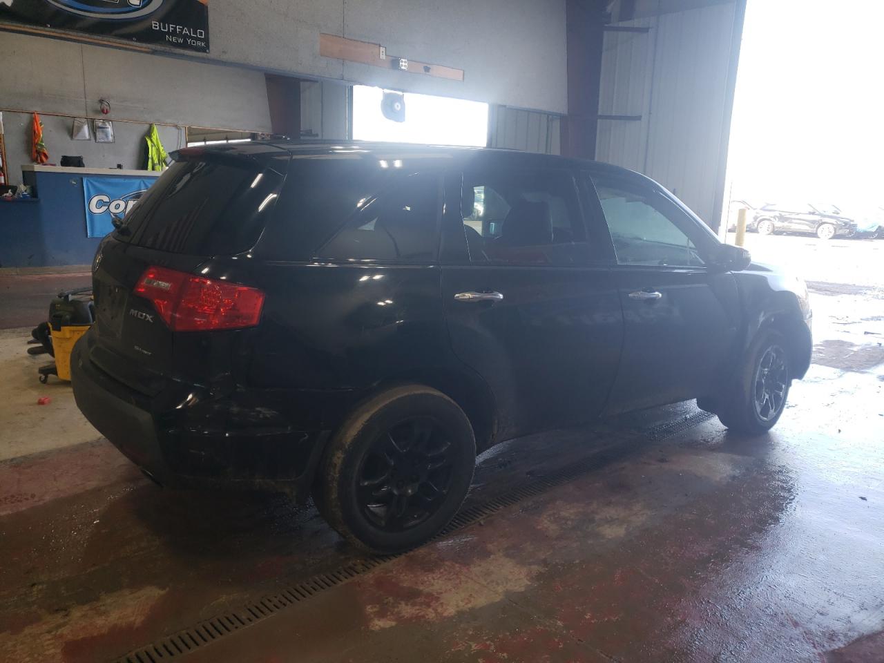 2008 Acura MDX VIN 2HNYD282X8H555466 Copart auction photo, front end damage thumbnail 3