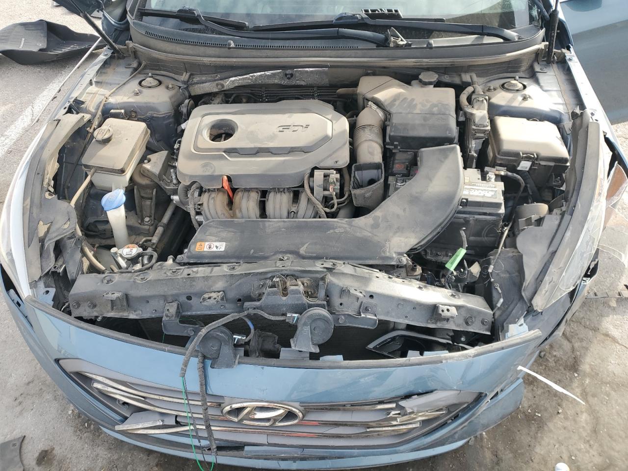 2015 Hyundai Sonata VIN 5NPE34AF8FH074107 Copart auction photo, front end damage thumbnail 12