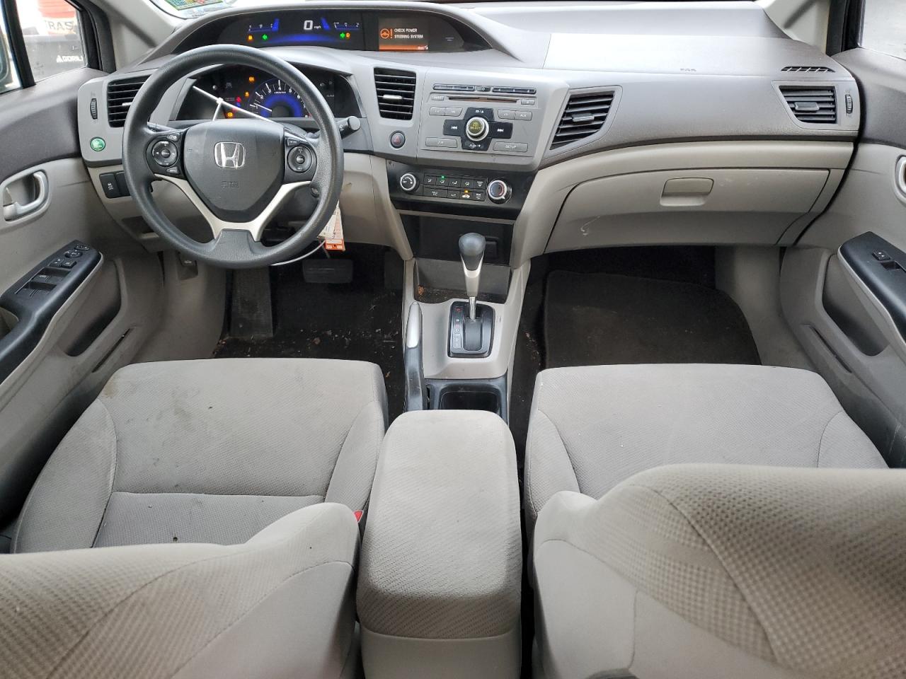 2012 Honda Civic VIN 19XFB2F58CE319743 Copart auction photo, front end damage thumbnail 8