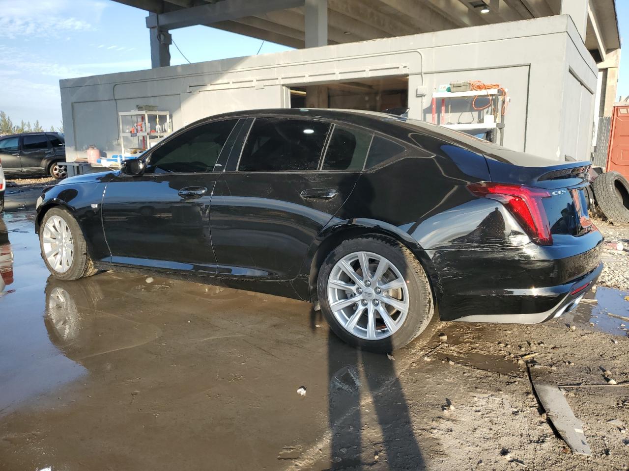 2021 Cadillac CT5 VIN 1G6DW5RK0M0147199 Copart auction photo, front end / undercarriage damage thumbnail 2