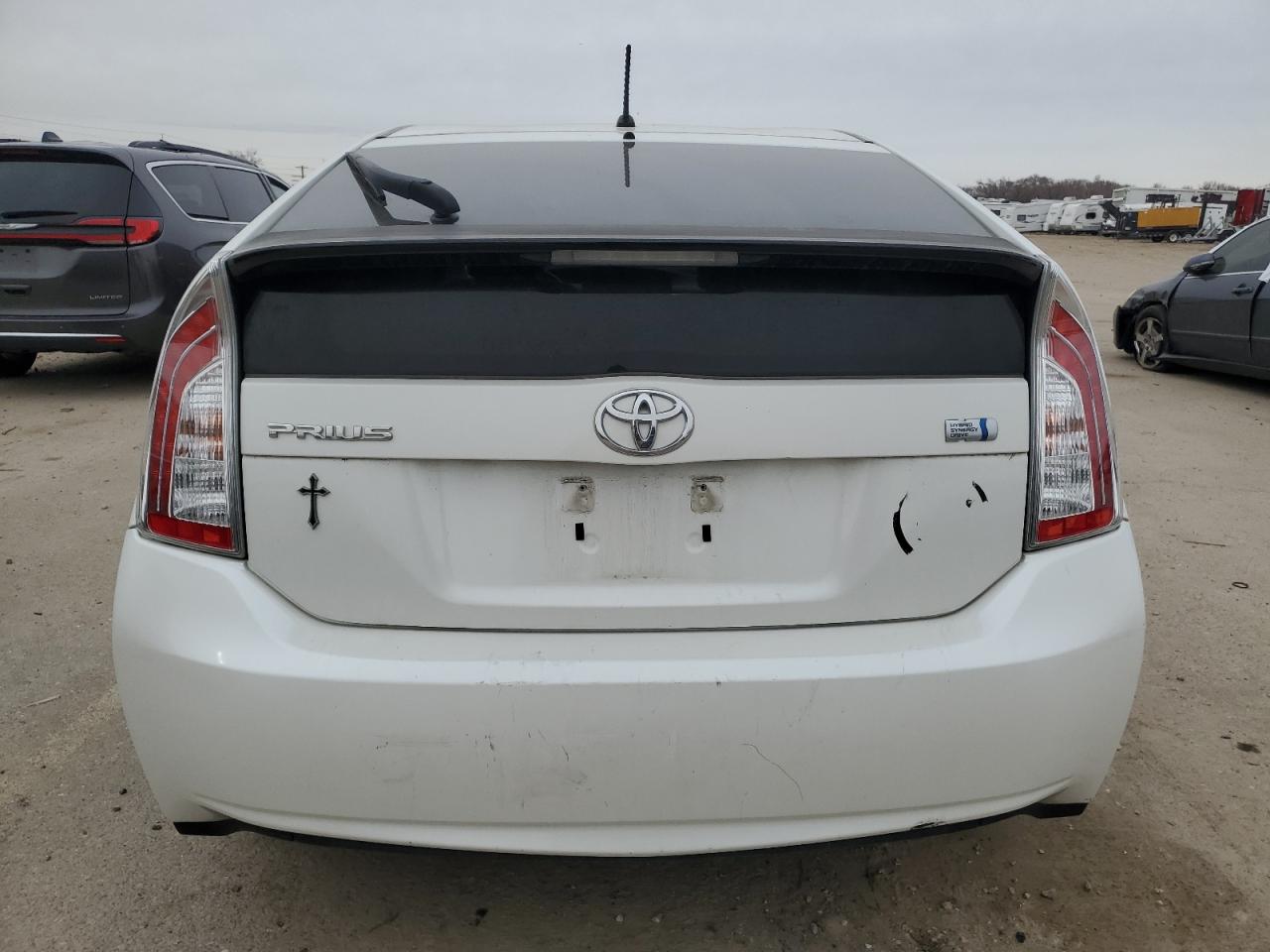 2012 Toyota Prius VIN JTDKN3DU4C1541172 Copart auction photo, front end / mechanical damage thumbnail 6