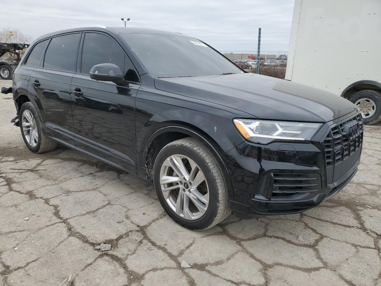 2021 Audi Q7 VIN WA1LXAF7XMD020123 Copart auction photo, rear end / minor dent/scratches damage thumbnail 4