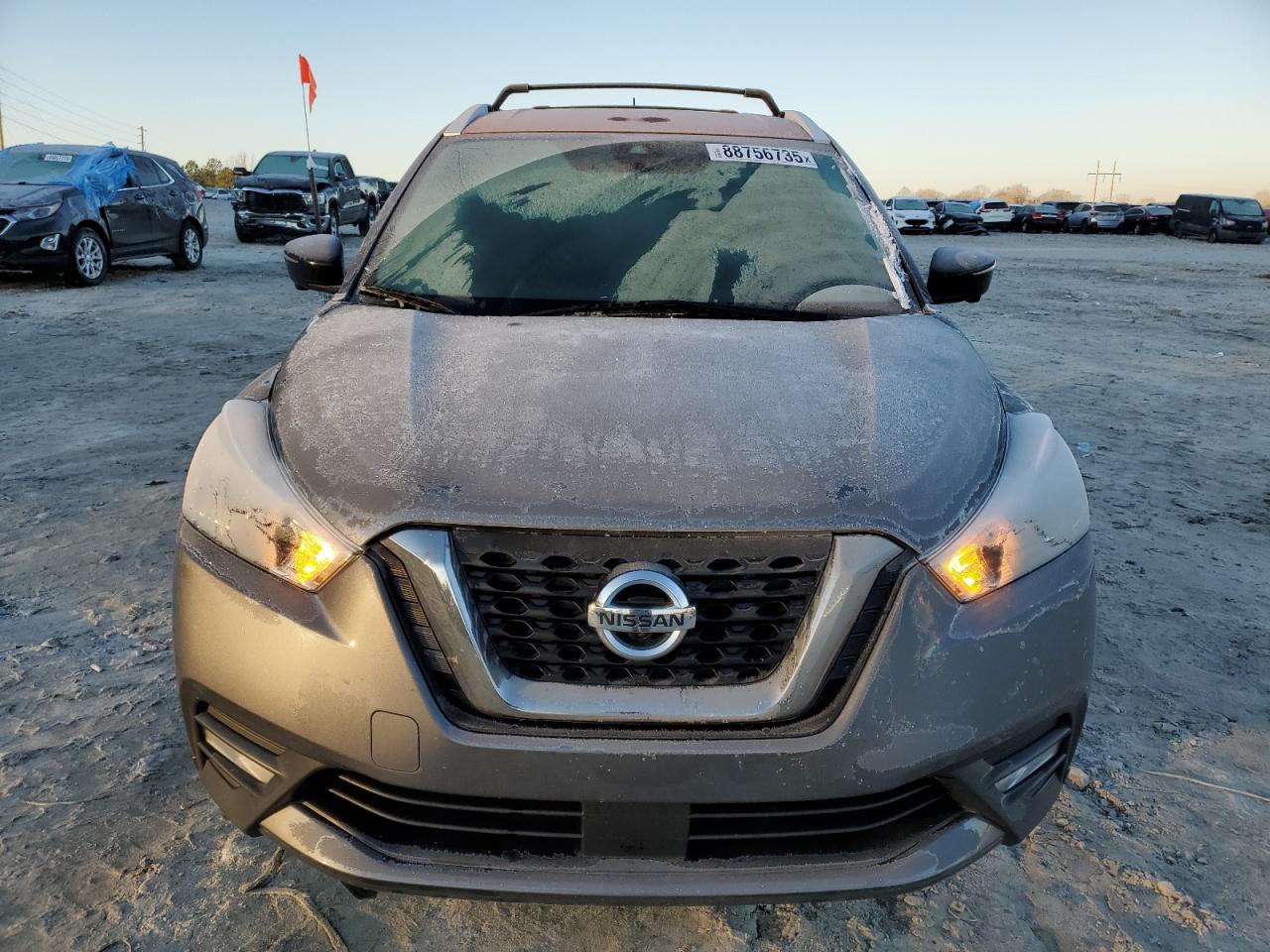 2020 Nissan Kicks VIN 3N1CP5DV4LL568435 Copart auction photo, front end / undercarriage damage thumbnail 5