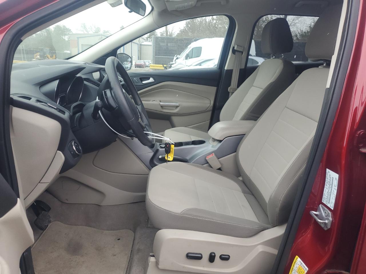 2014 Ford Escape VIN 1FMCU0G91EUB40396 Copart auction photo, front end damage thumbnail 7
